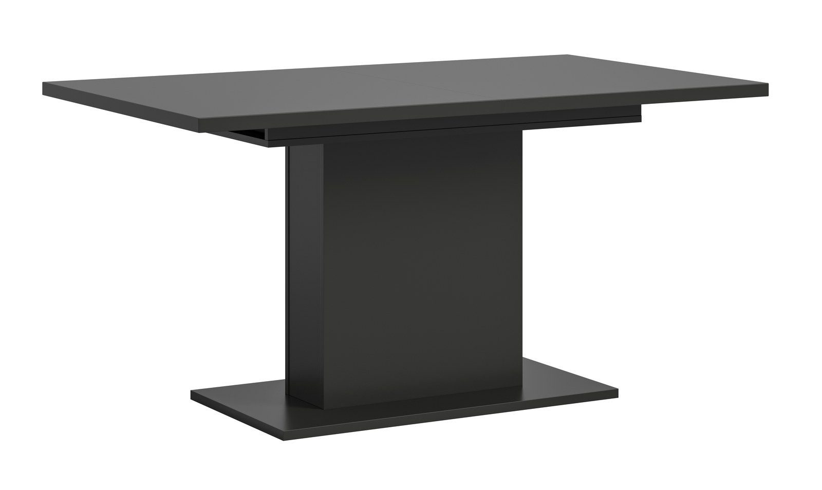 Aileenstore Esstisch OSLO, 150 cm Breite, Grau, 2-teilig