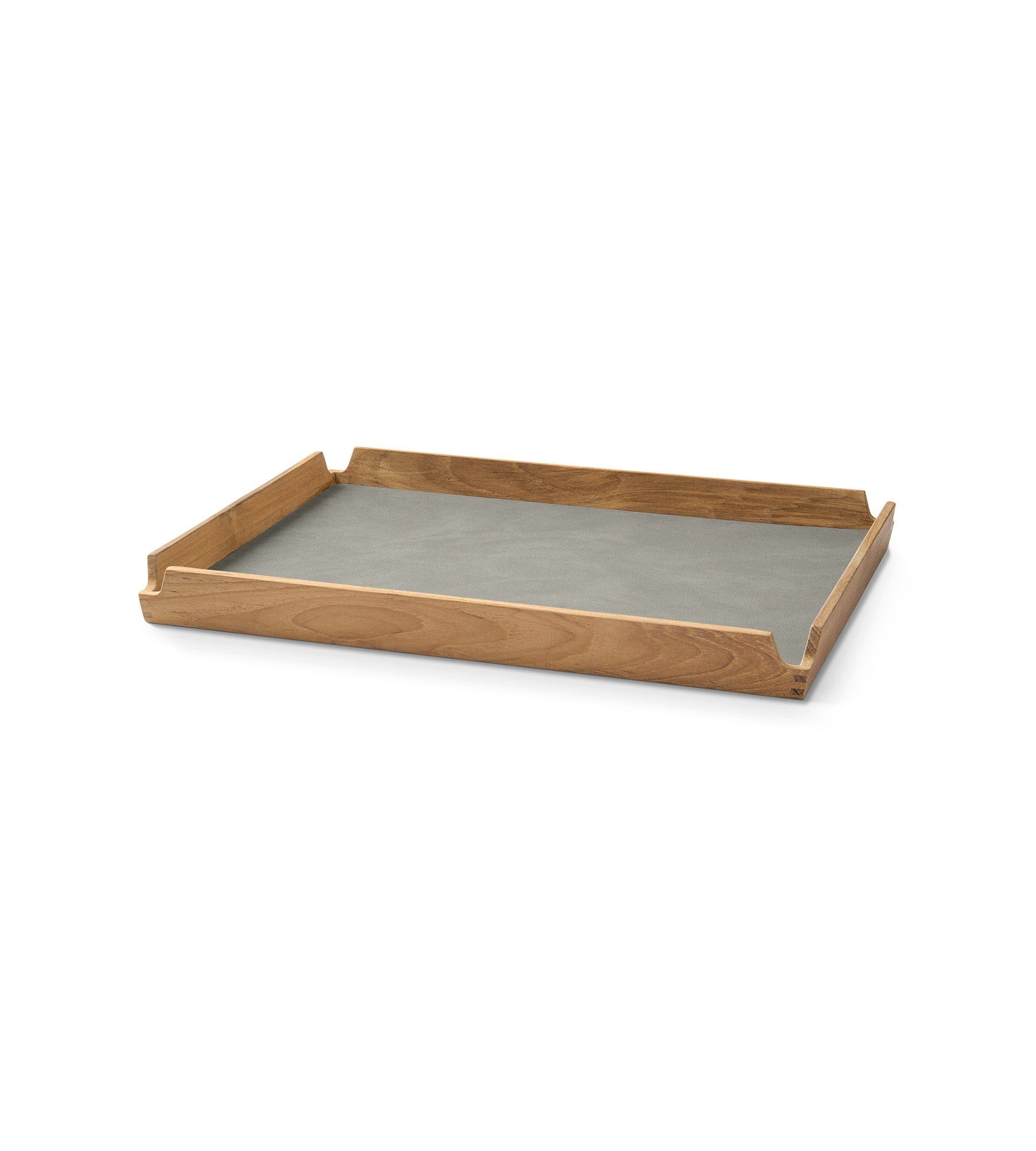 LIND DNA Dekoschale LIND DNA Holzbrett Square M Airy Teak / Einlage Nupo