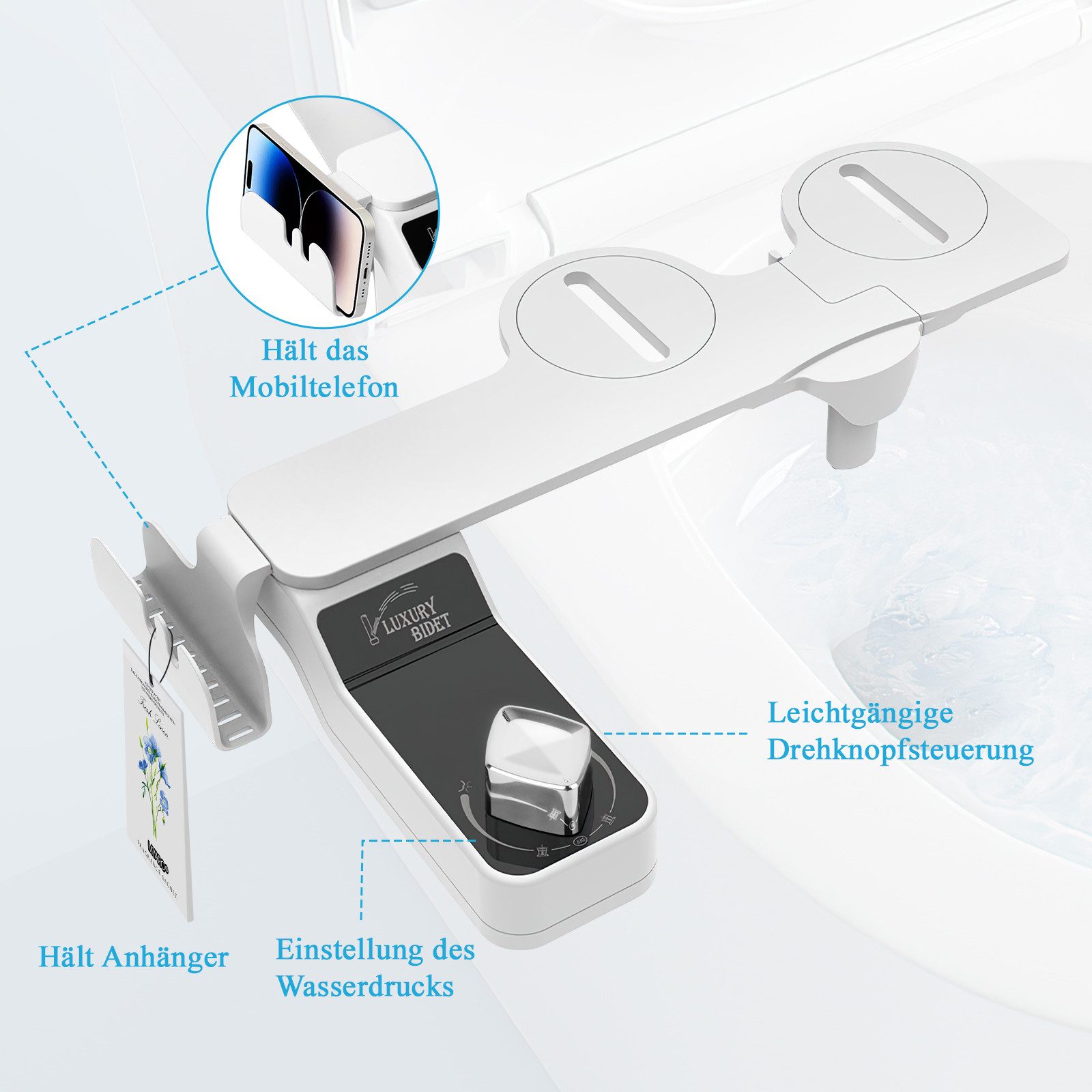 WOOHSE Bidet-Einsatz für Toilette – Bidet günstig online kaufen