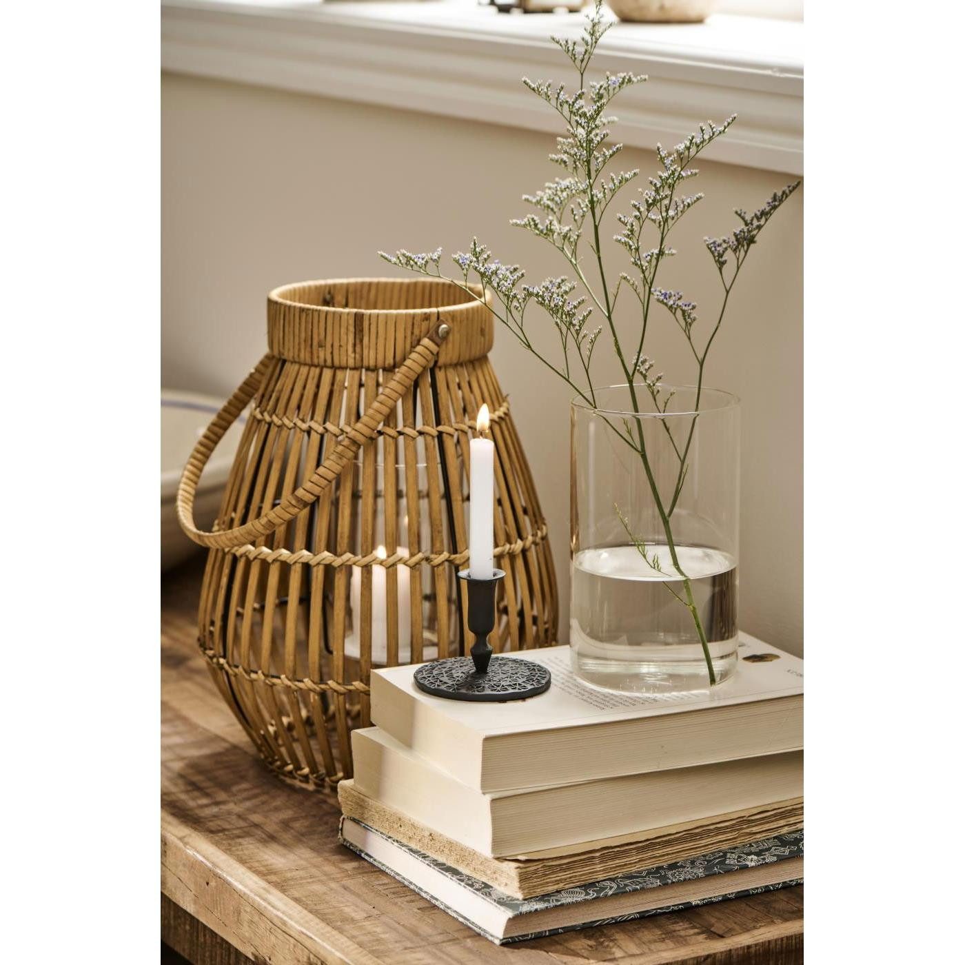 Ib Laursen Kerzenhalter Ib Laursen Glasvase zylindrische Form (16,5cm)