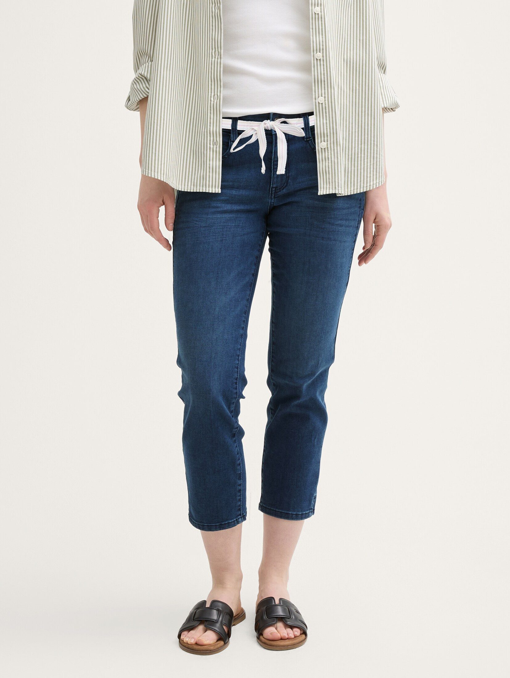 TOM TAILOR 7/8-Jeans Jeanshosen TTALEXA SLIM Jeans günstig online kaufen