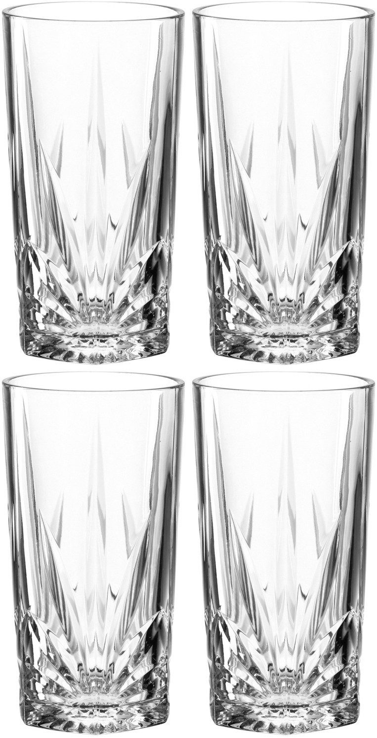 LEONARDO Gläser-Set CAPRI, Glas, 390 ml, 4-teilig