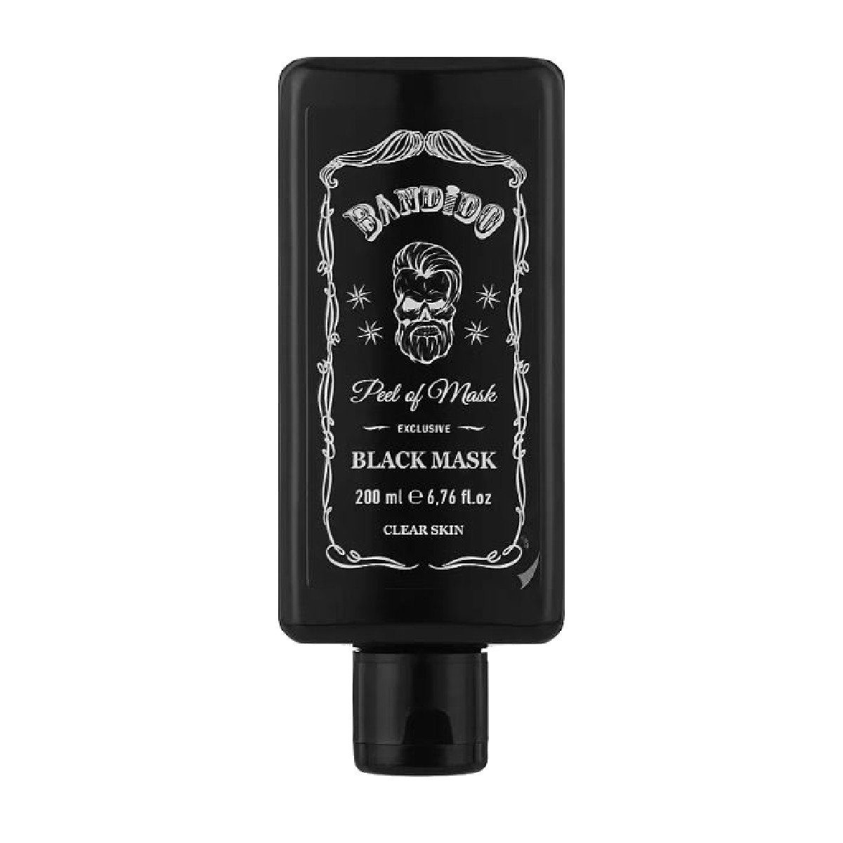 Gesichtsmaske Bandido Peel of Mask Black Mask Schwarze Gesichtsmaske 200ml