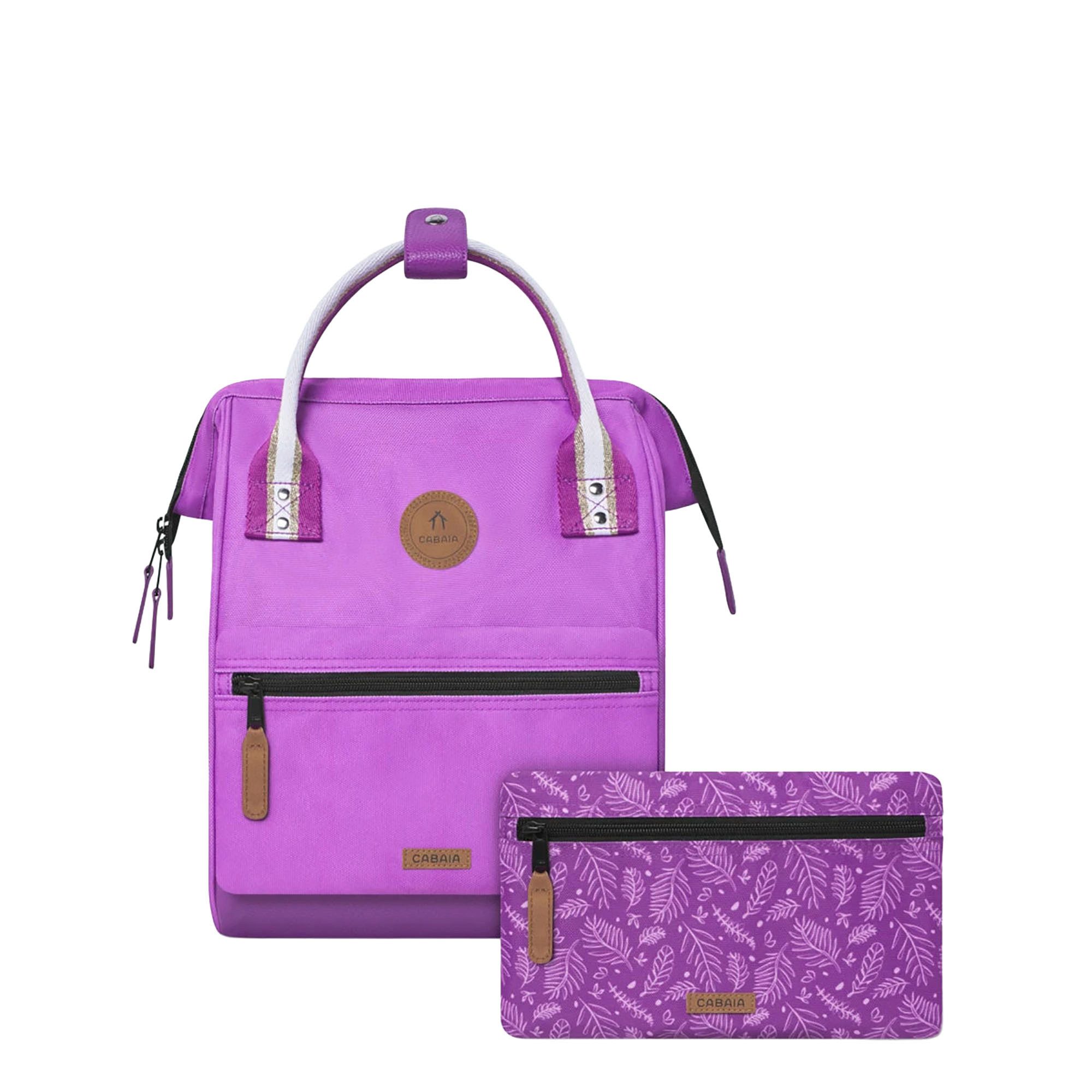 CABAIA Rucksack Naxos, Tagesrucksack mit austauschbaren Vordertaschen