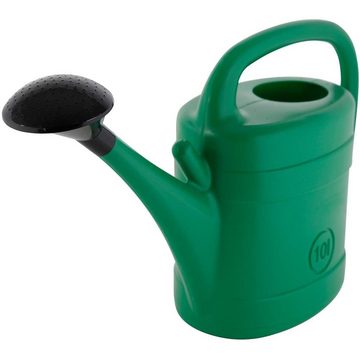 Prosperplast Gießkanne 10 Liter Spring grün für den Garten Gartengießkanne Garten Kunststoff (1-tlg)