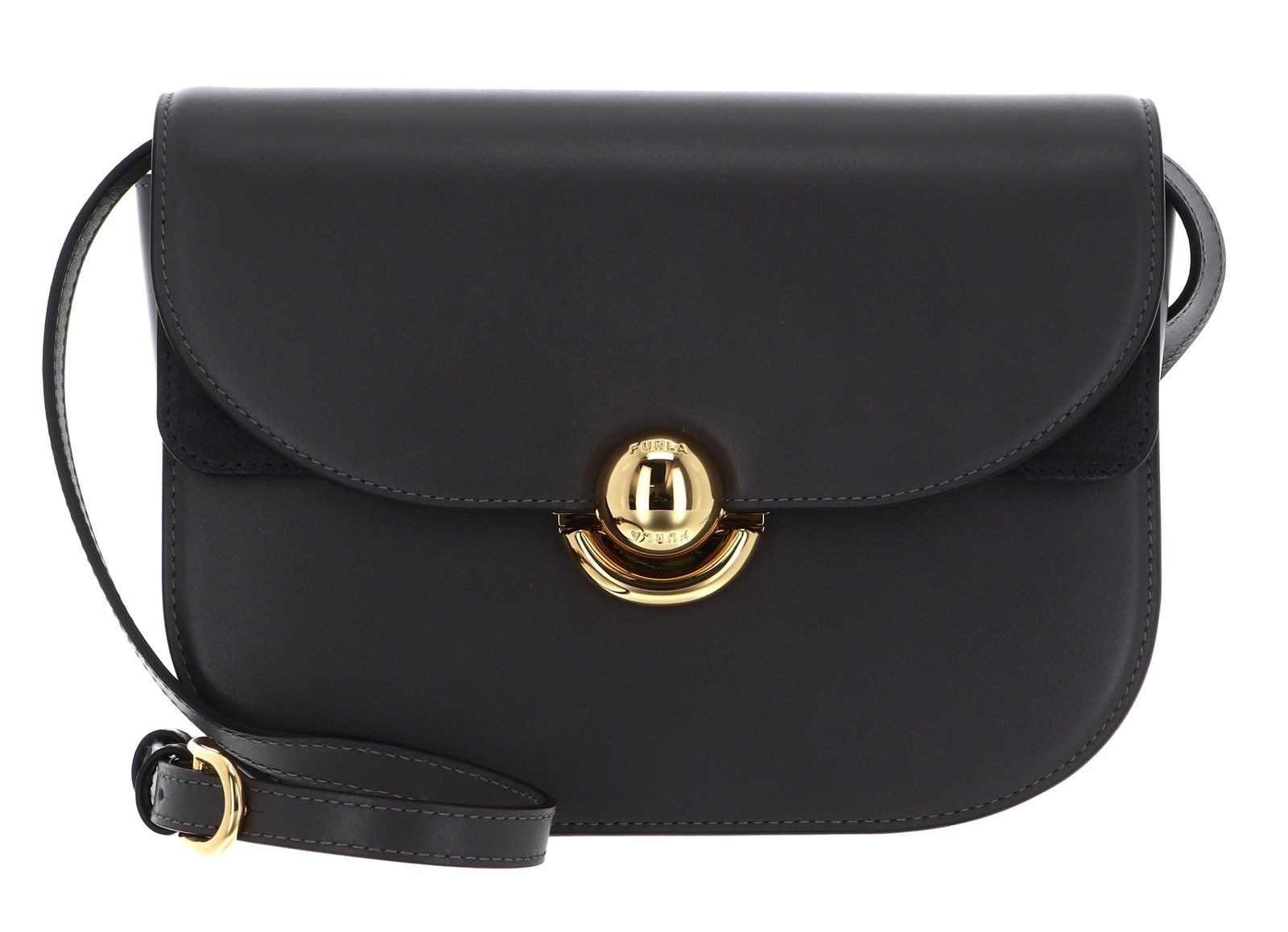 Furla Umhängetasche Crossbody Round, aus echtem Leder