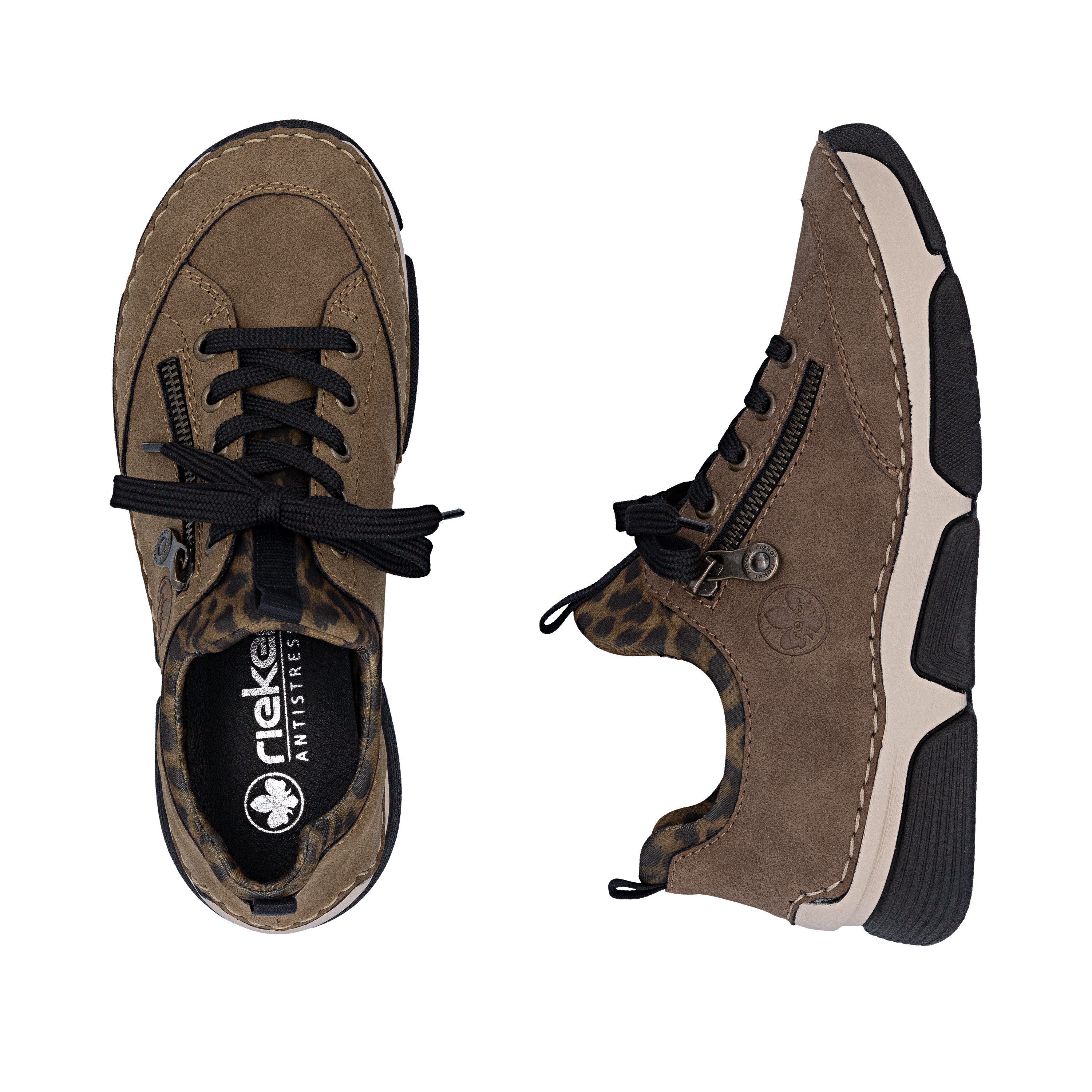 Rieker Slip-On Sneaker Schlupfschuh, Halbschuh, Freizeitschuh mit weicher Innensohle – Bild 5 von 5