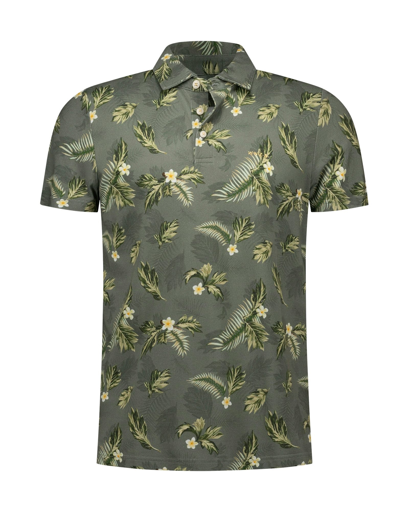 Poloshirt Poloshirt mit Allover-Druck - Regular Fit