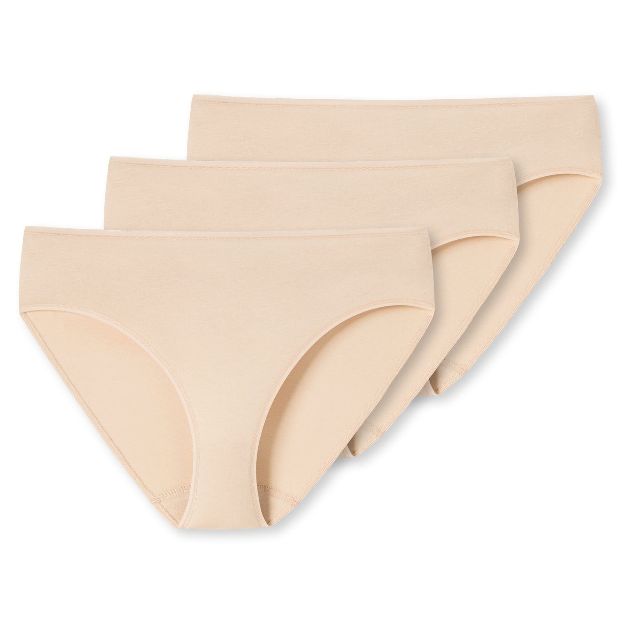Slip Damen Slip 3er Pack Baumwolle