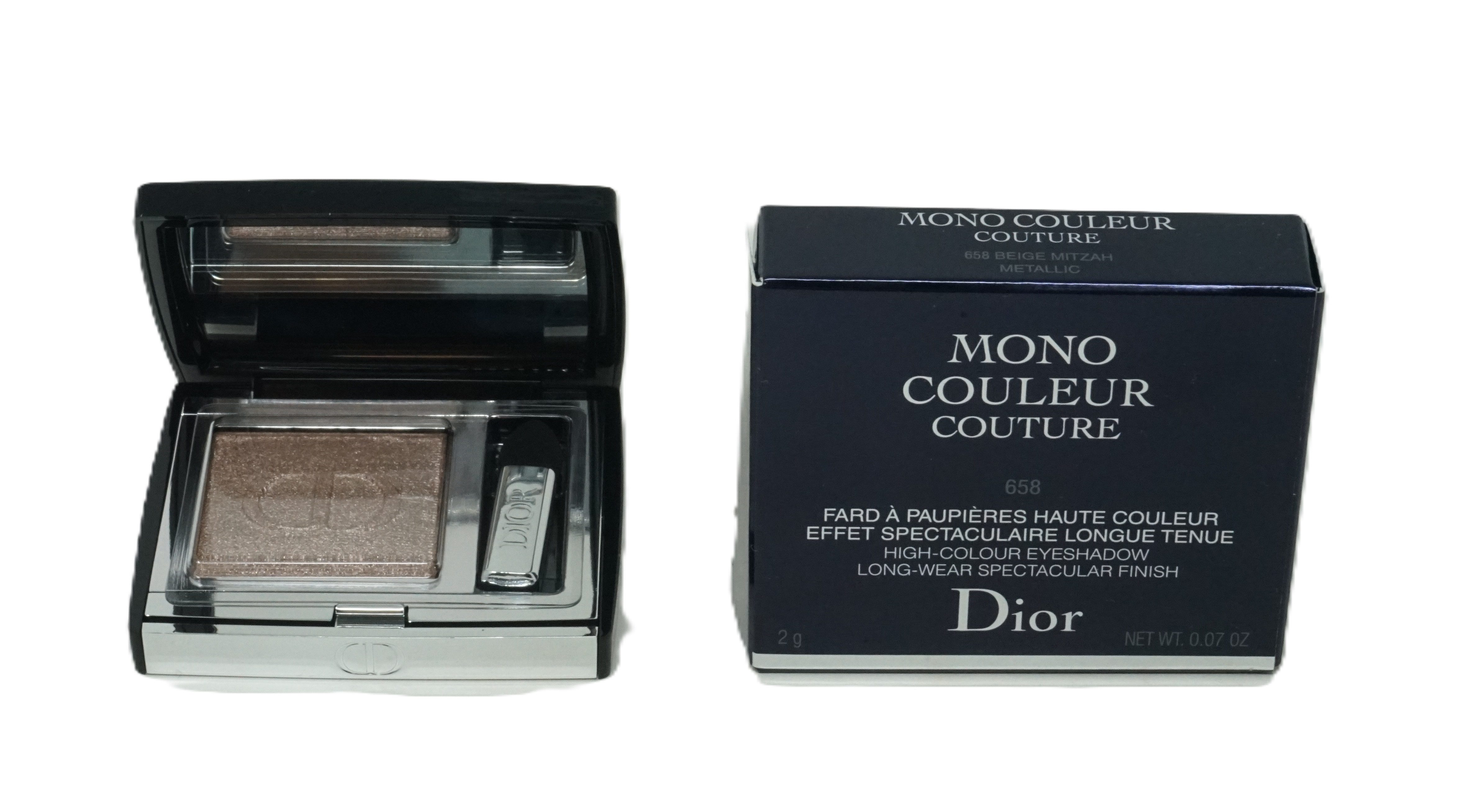 Dior Lidschatten Dior Mono Couleur Eyeshadow Lidschatten 2g 658 Beige Mitzah Metallic
