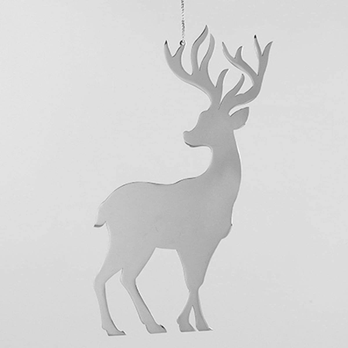 Fink Christbaumschmuck FINK Anhänger Jasper - silber - H. 16cm x B. 1,5cm x D. 15cm