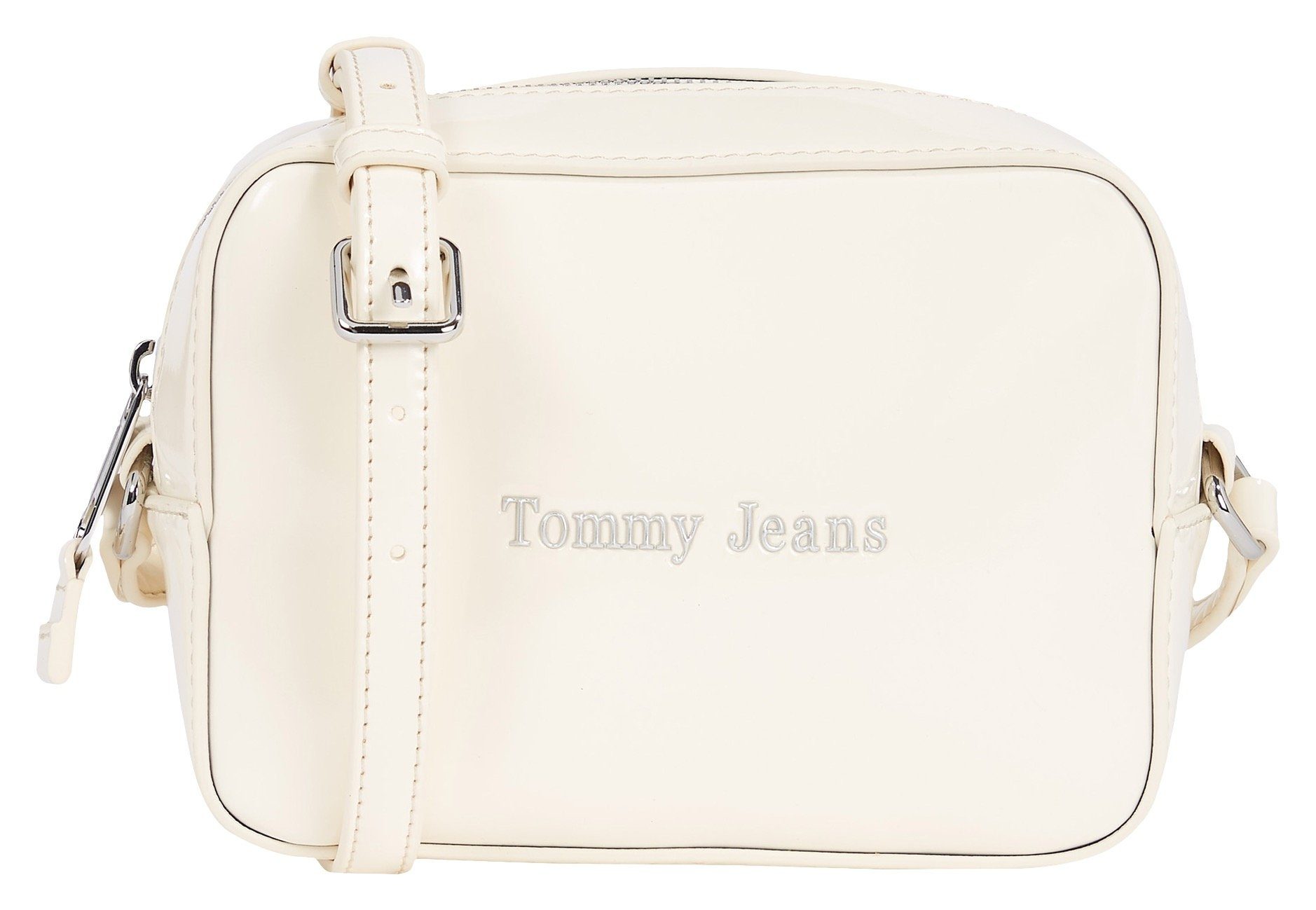 Tommy Jeans Mini Bag TJW MUST CAMERA BAG PATENT PU, Handtasche Damen Tasche Damen Schultertasche