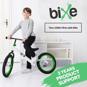 Bixe Fahrrad-Laufrad Manipulationssichere Klemmen,einfacher Aufbau ab 5 Jahre, Gleichgewichtsentwicklung,Altersgerechtes Design mit höchsten Fahrspaß