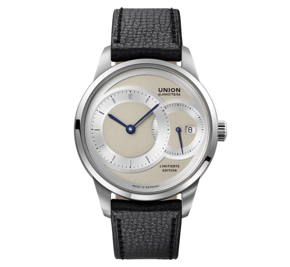 UNION GLASHÜTTE Automatikuhr Herrenuhr Glashütte 1893 Johannes Dürrstein Jubiläumsedition Limitiert, nur 99 Exemplare