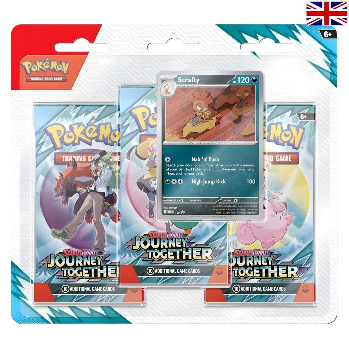 POKÉMON Spiel Pokemon Trading Card Englisch Pack SV09 Scarlet & Violet