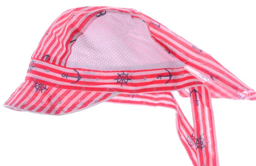 La Bortini Kopftuch Baby und Kinder Kopftuch Bandana 42 44 46 48 50 52 54 Sommer Mütze, aus Baumwolle, neutral, für Jungen und Mädchen, gemustert