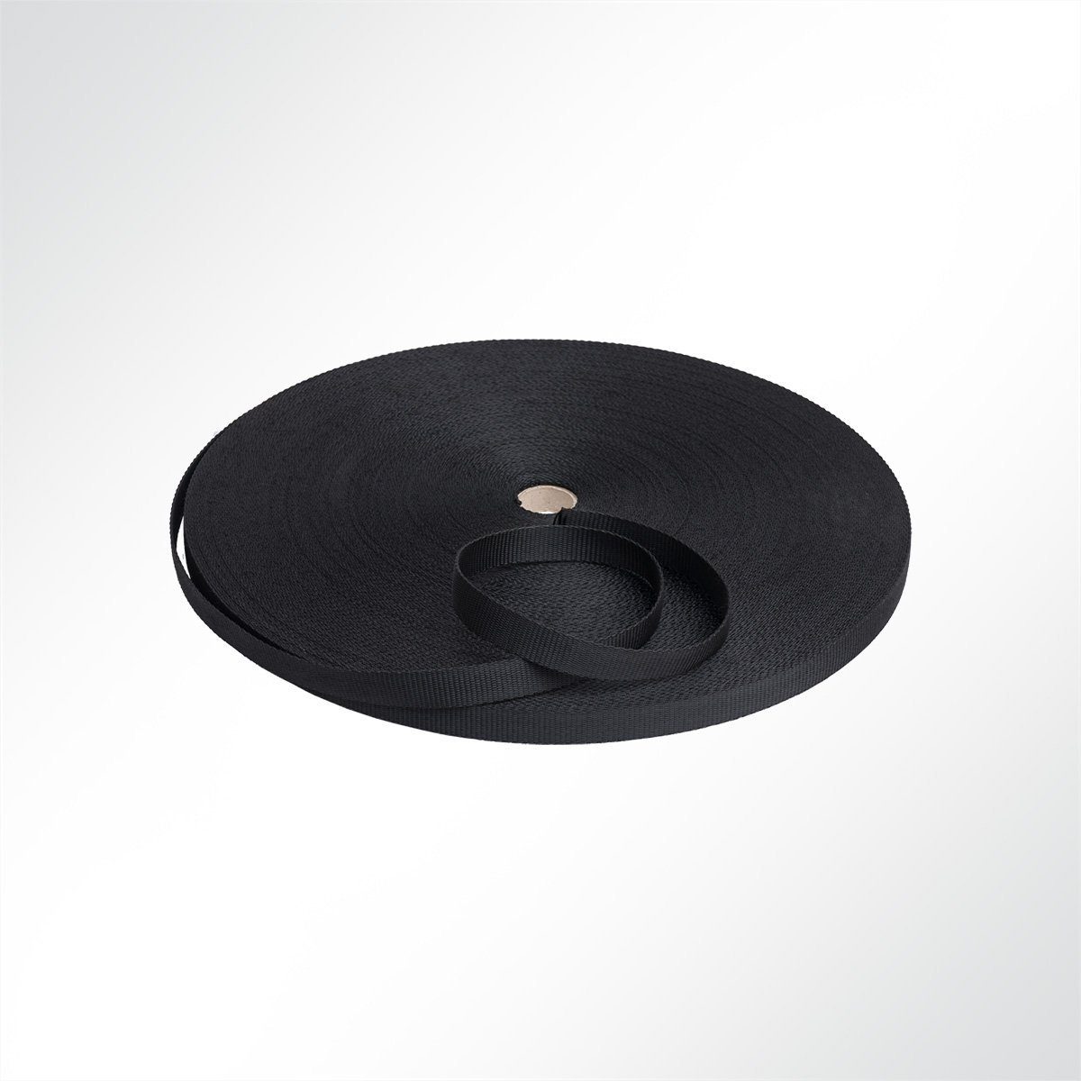 LYSEL® Zurrgurt Gurtband Polyester (PES), 20 mm breit, 1 mm stark, 700 Kg (1-St) schwarz