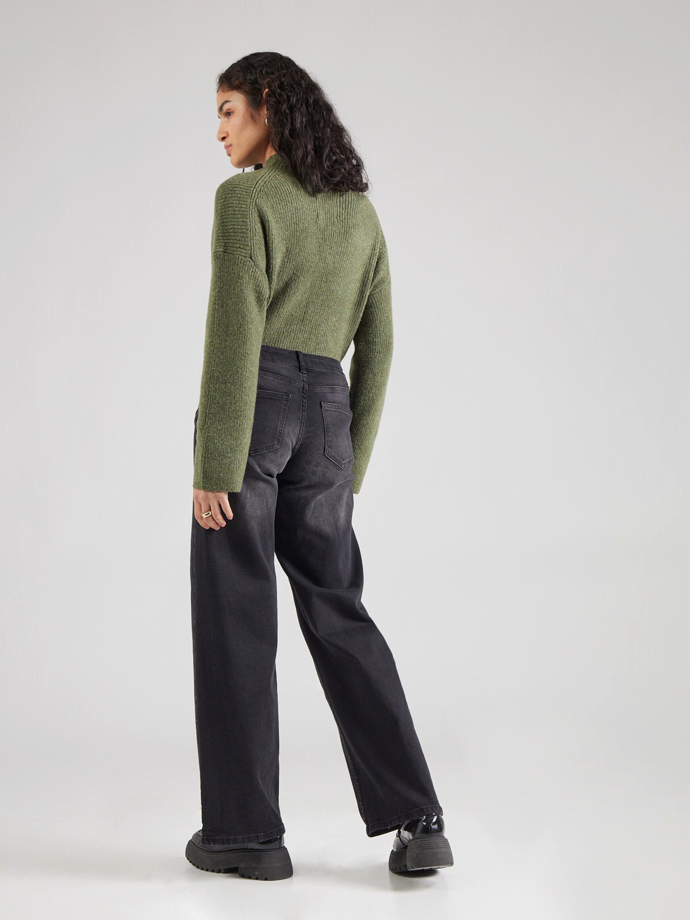 ONLY Weite Jeans JUDY (1-tlg) Plain/ohne Details günstig online kaufen