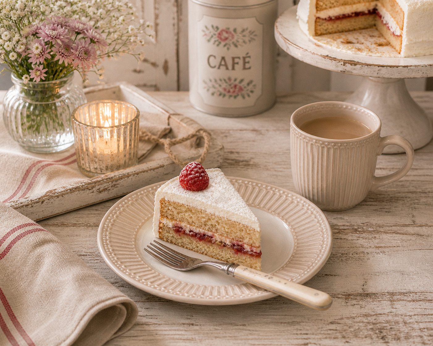 Greengate Dessertteller GreenGate Dessertteller Alice Fudge 17,5 cm – Bild 3 von 5