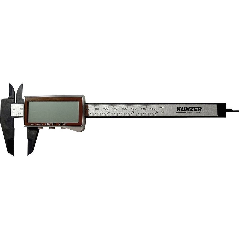 Kunzer Messschieber Elektronischer Messschieber aus Kunststoff 7EMS02