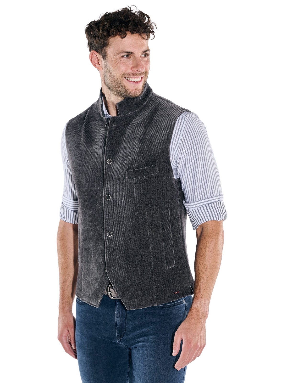 emilio adani Anzugweste emilio adani Herren Sakkoweste, Dunkelbraun