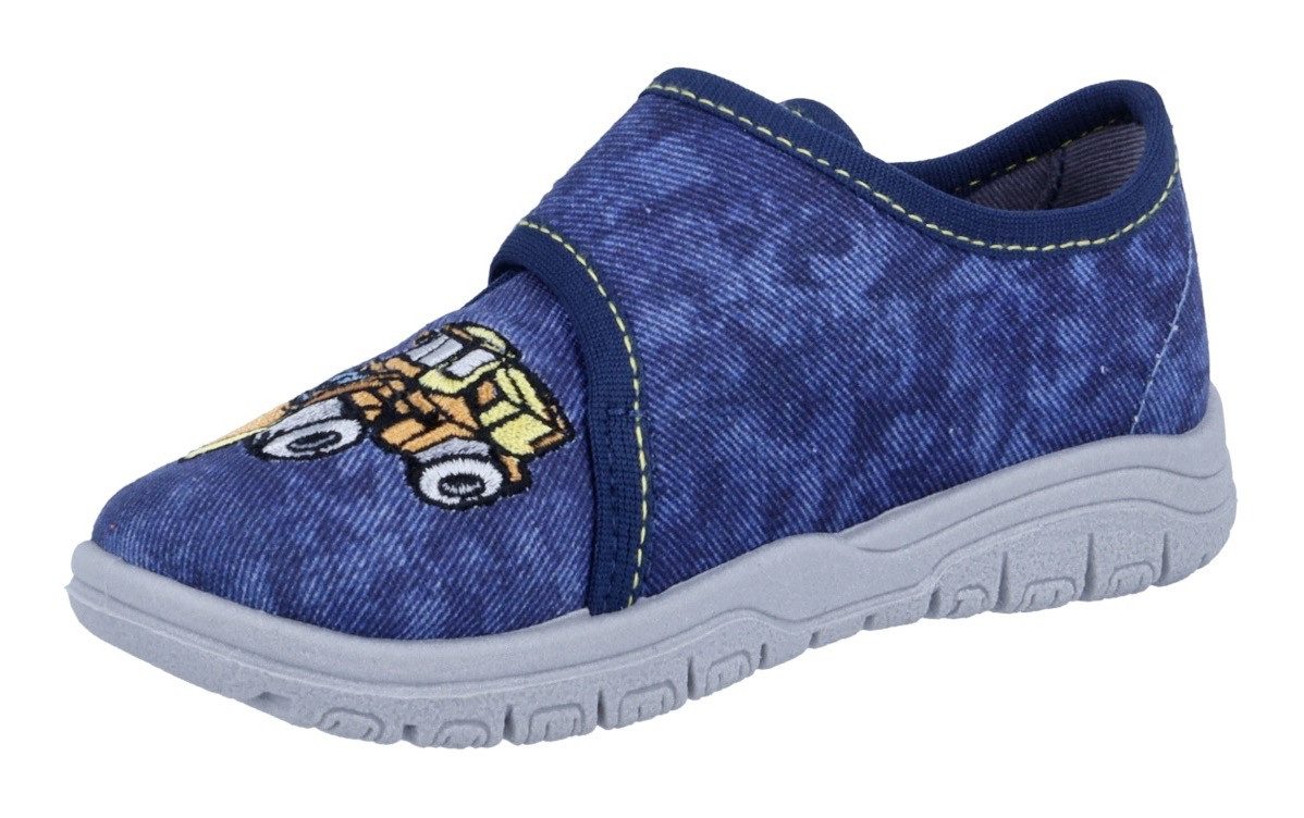 Richter Mailo Hausschuh Klettschuh, Kindergartenschuh, Größenschablone zum Download, mit WMS