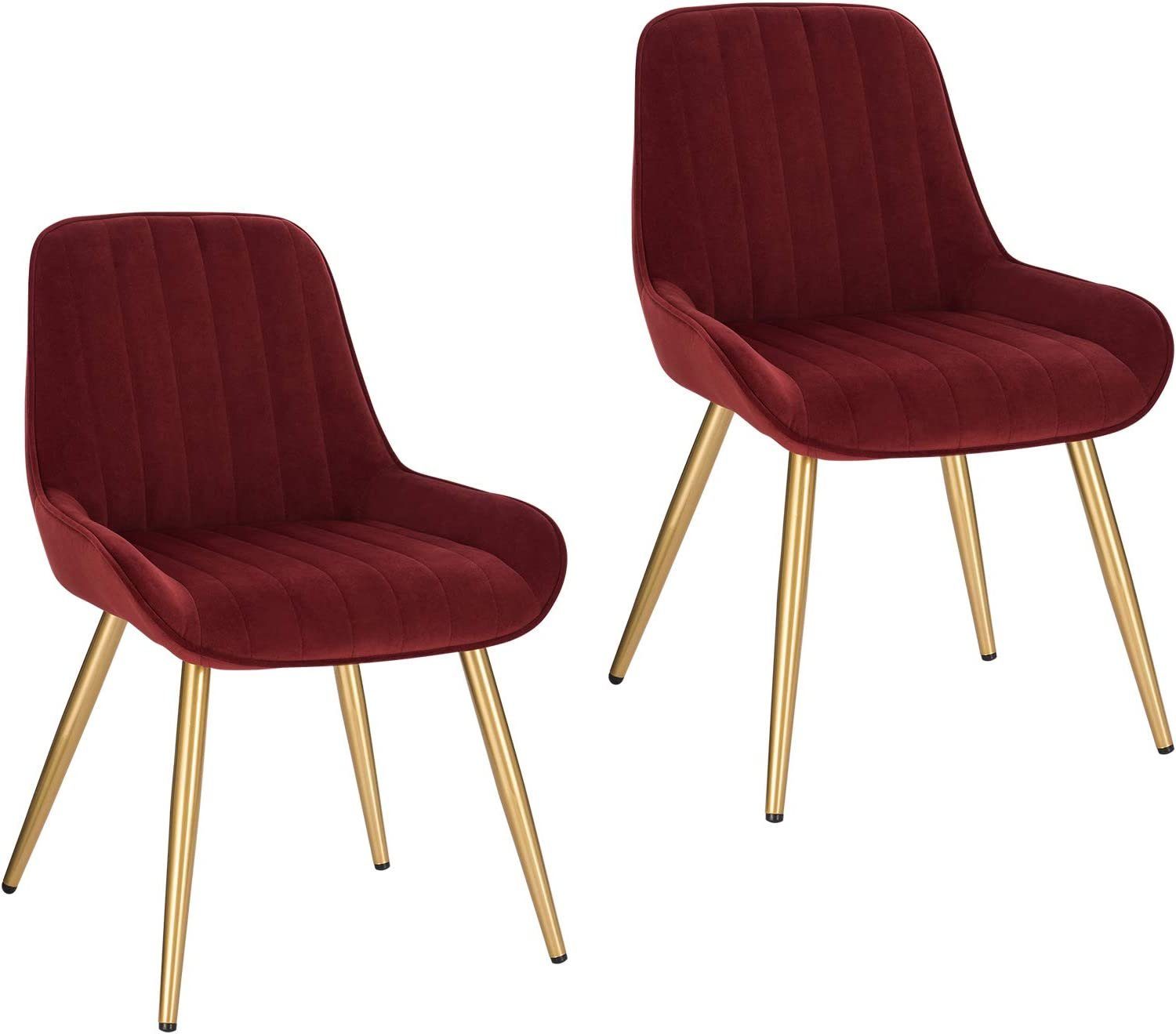 EUGAD Esszimmerstuhl (2 St), Retro, Sitzfläche günstig online kaufen
