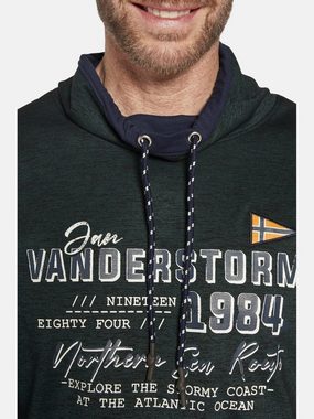 Jan Vanderstorm Sweatshirt SVERRE in melierter Optik