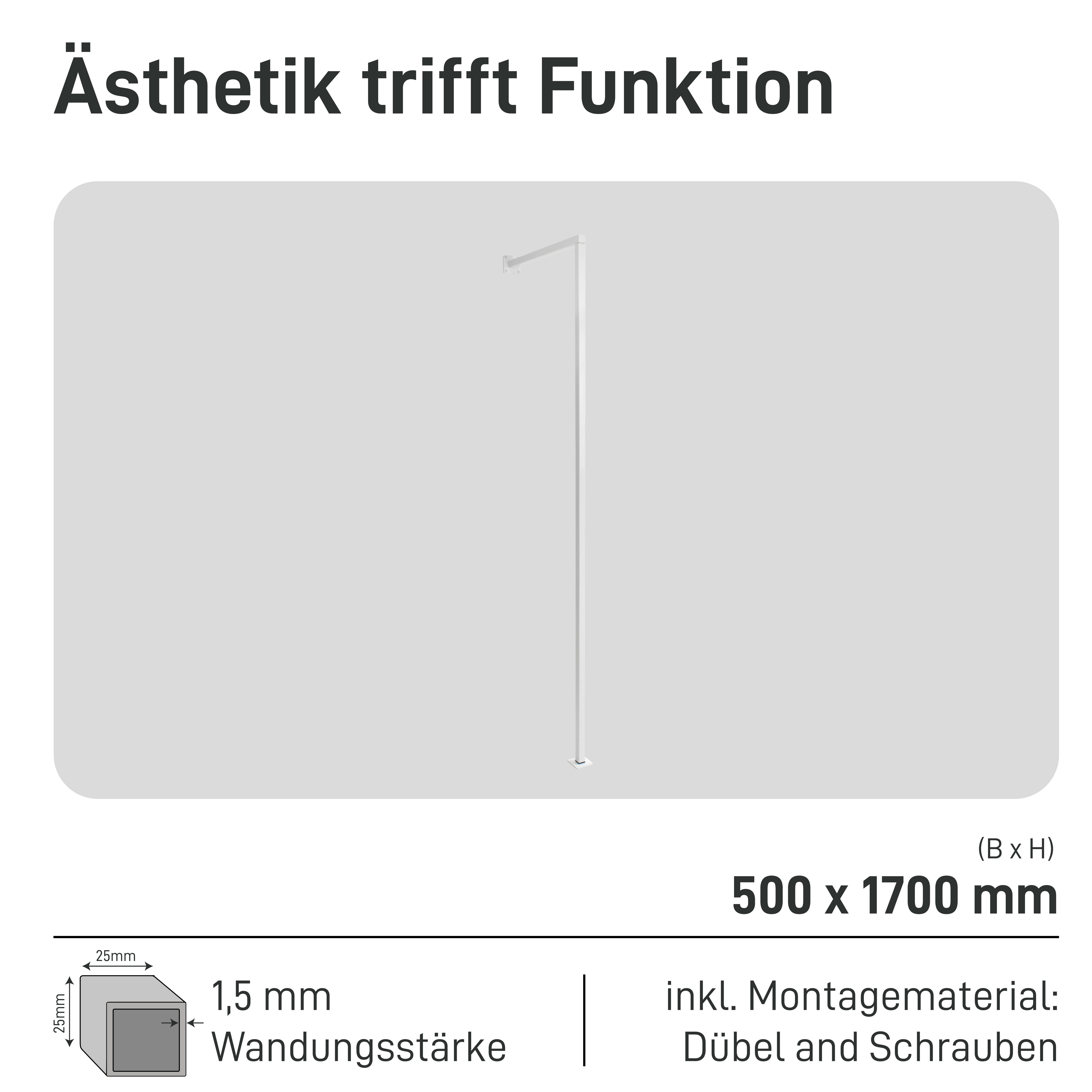 Natural Goods Berlin Wandgarderobe POLE (Wandmontage), günstig online kaufen