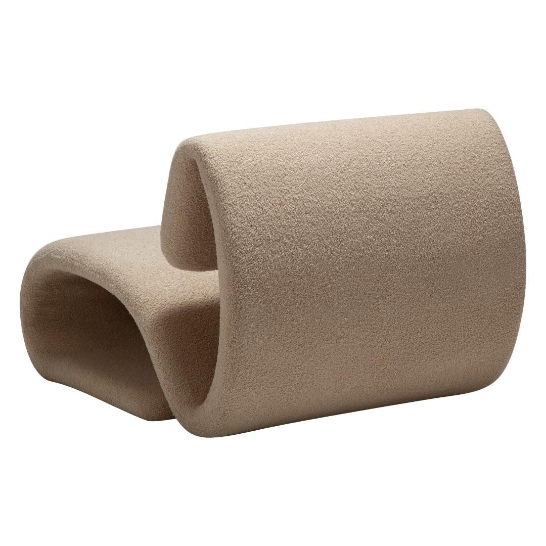 Danform Relaxsessel Dubna Dan-Form Sessel Bouclé offwhite.