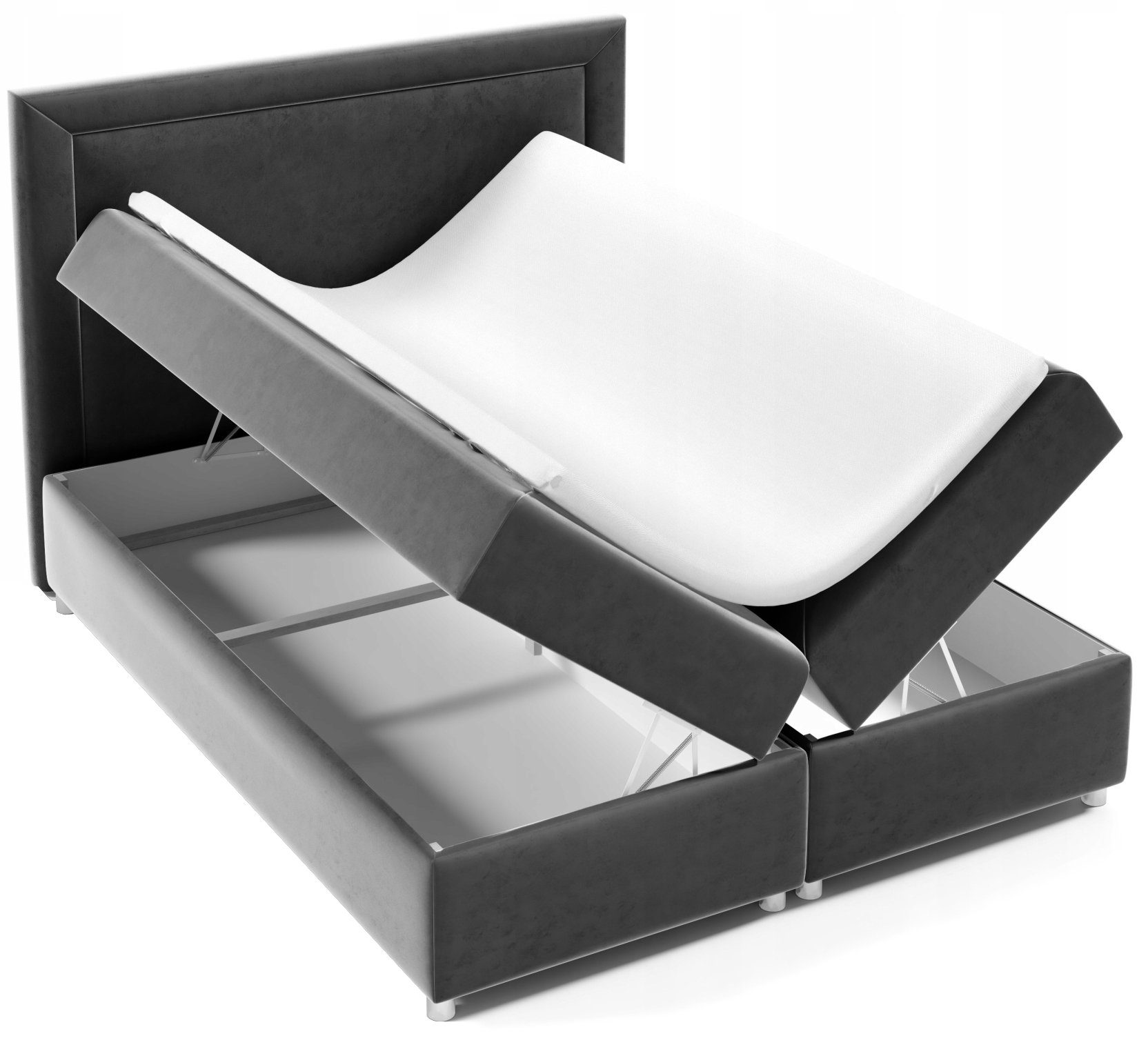 Best for Home Boxspringbett »Trinity K3«, mit Bettkasten und Topper ...