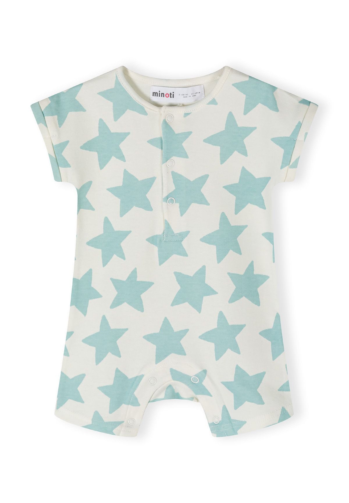 MINOTI Schlafoverall Kurzarm-Strampler im 4-er Pack (0-24m)