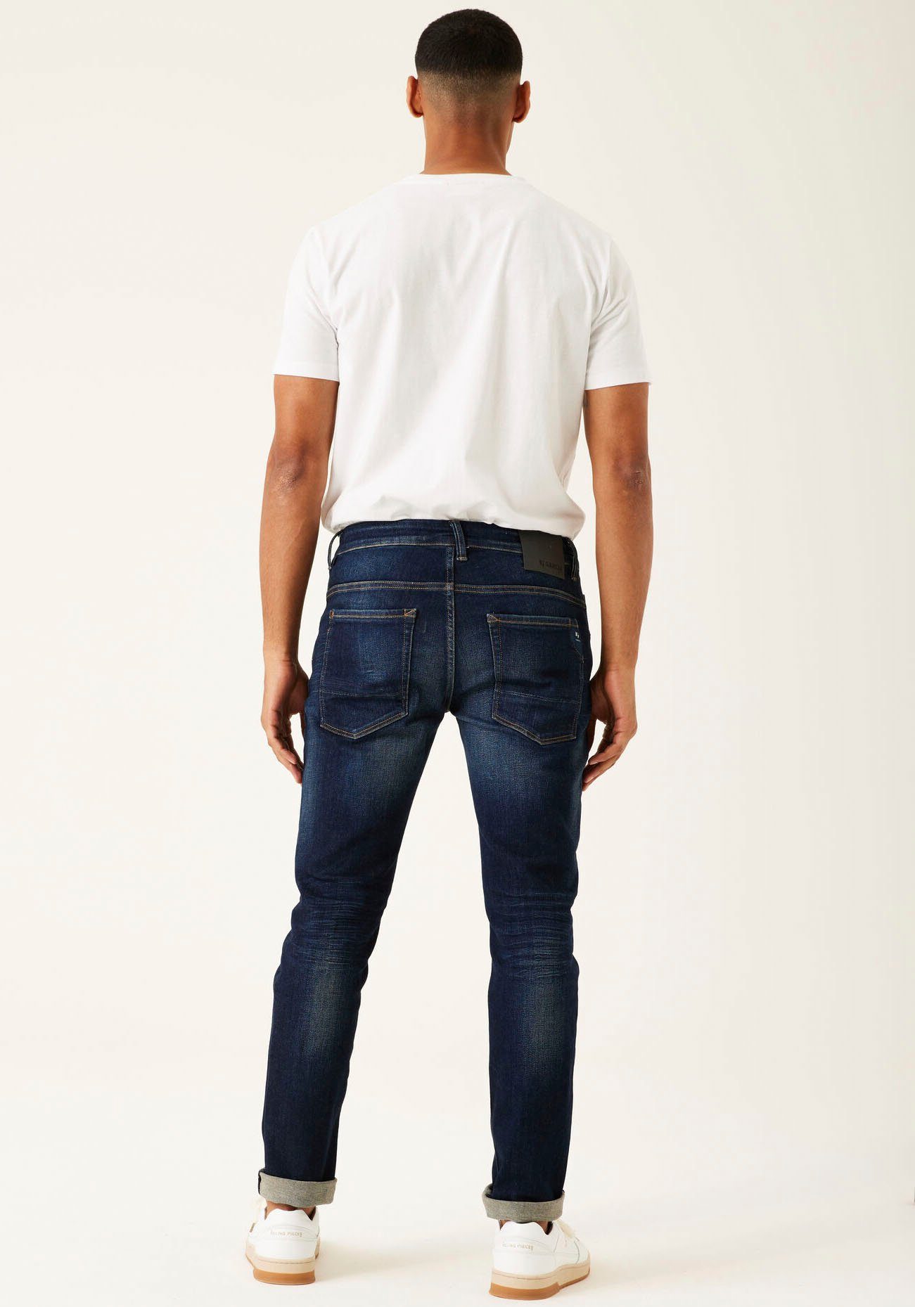 611 used Garcia Russo dark Tapered-fit-Jeans