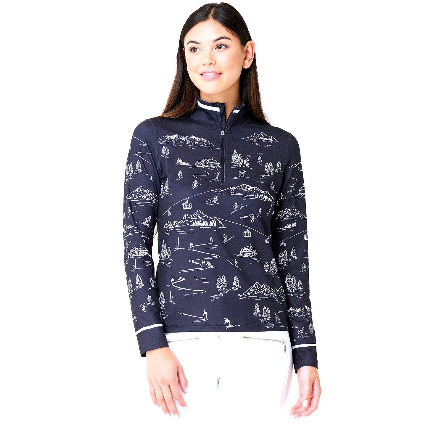 Krimson Klover Longsleeve Rollkragen m. RV W DRIFTER BASELAYER TOP