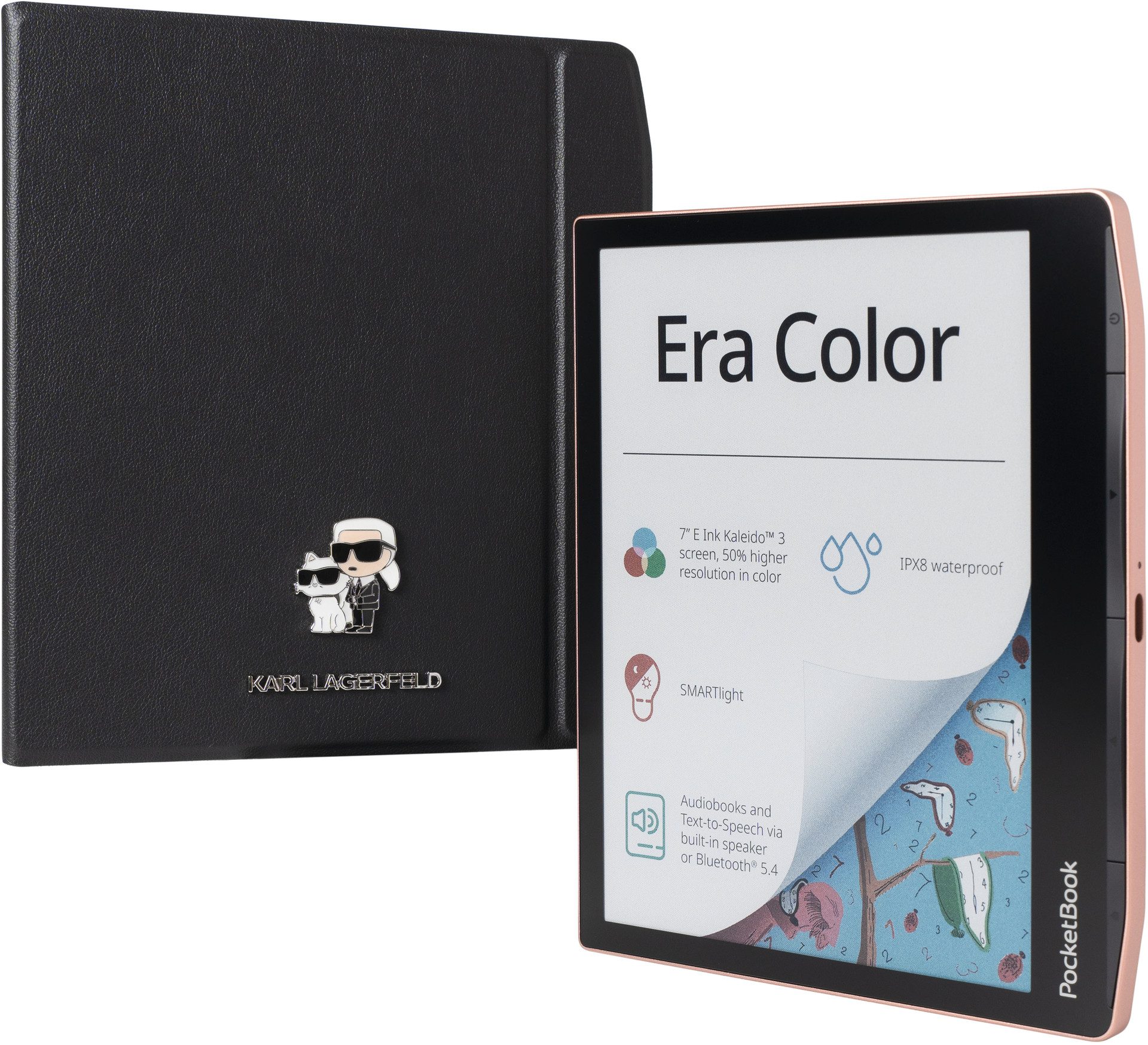 PocketBook PocketBook Era Color Bundle Karl Lagerfeld DACH E-Book (7", 32 GB, WLAN, Wasserfest)