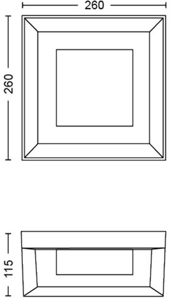 Leuchtdauer Helligkeitsstufen, Kaltweiß, Tageslichtweiß, Warmweiß einstellbar, LED Neutralweiß, integriert, Econic, Extra-Warmweiß, Außen-Wandleuchte Dimmfunktion, LED Home, mehrere Smart Philips Hue fest