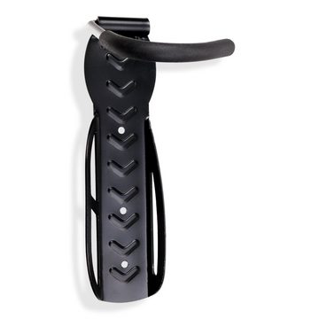 Schramm Fahrradwandhalterung Schramm® 4 Stück Fahrradhalter Wandhalterung schwarz Fahrradhalterung für 4 Fahrräder Wandhalterungen Wand Halterungen Halterung Fahrradständer (4-tlg)