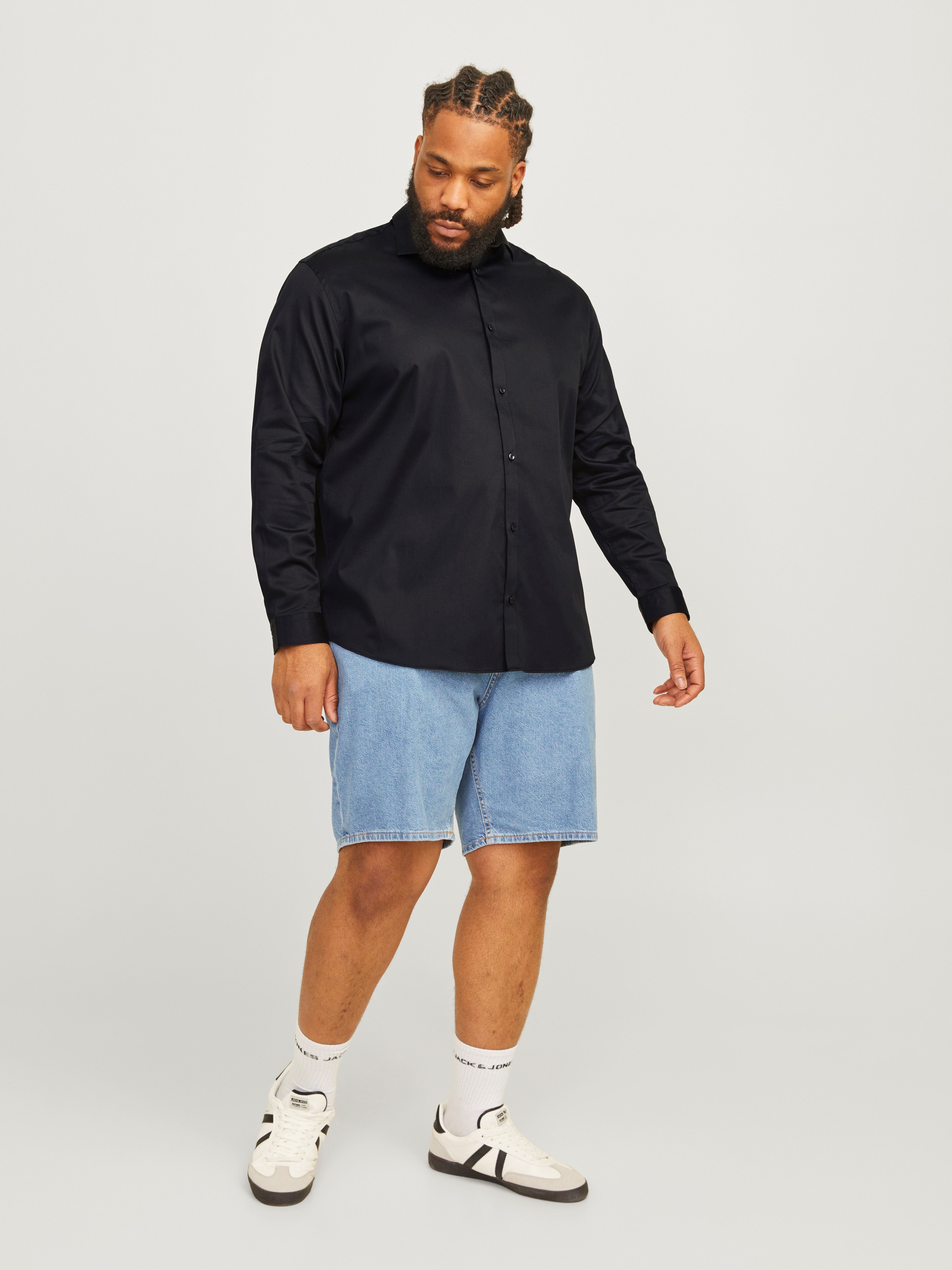 Jack & Jones PlusSize Langarmhemd JJPRPARMA SHIRT L/S NOOS PLS – Bild 5 von 5