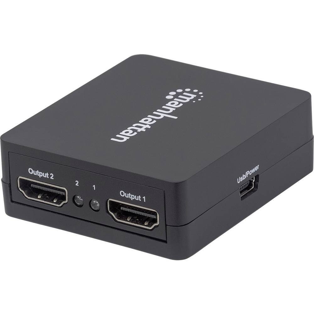 1080p 2-Port HDMI-Splitter Stromversorgung über HDMI-Adapter