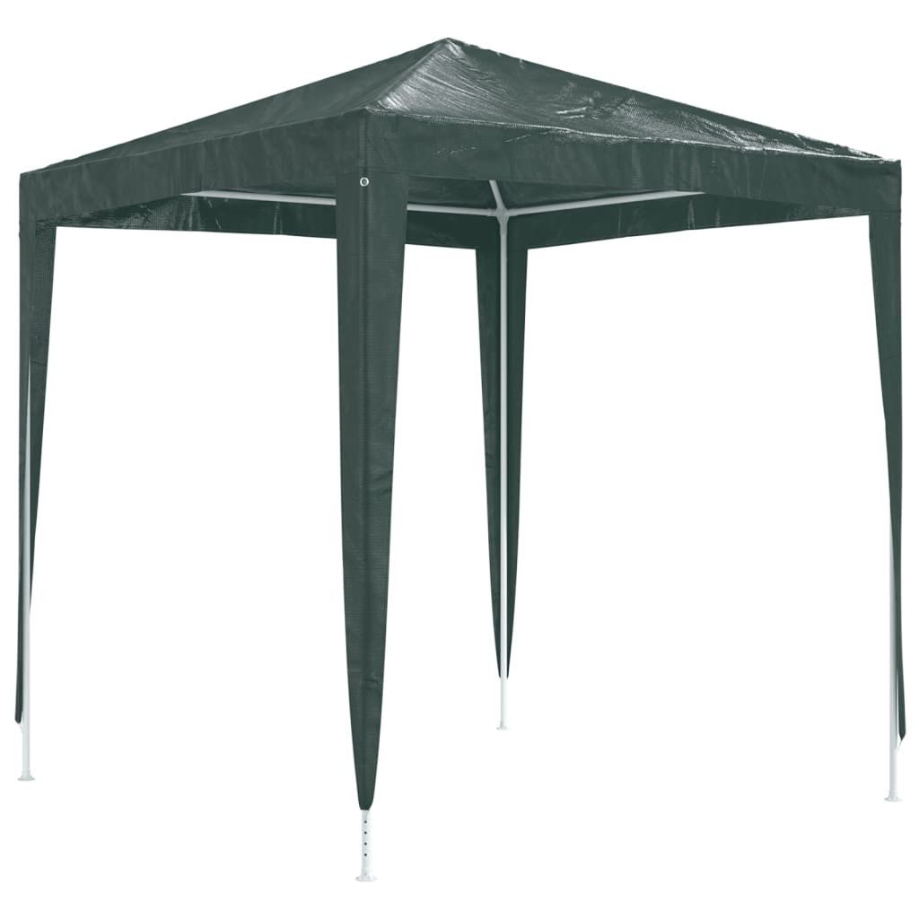 vidaXL Partyzelt, Profi-Pavillon 2×2 m Grün