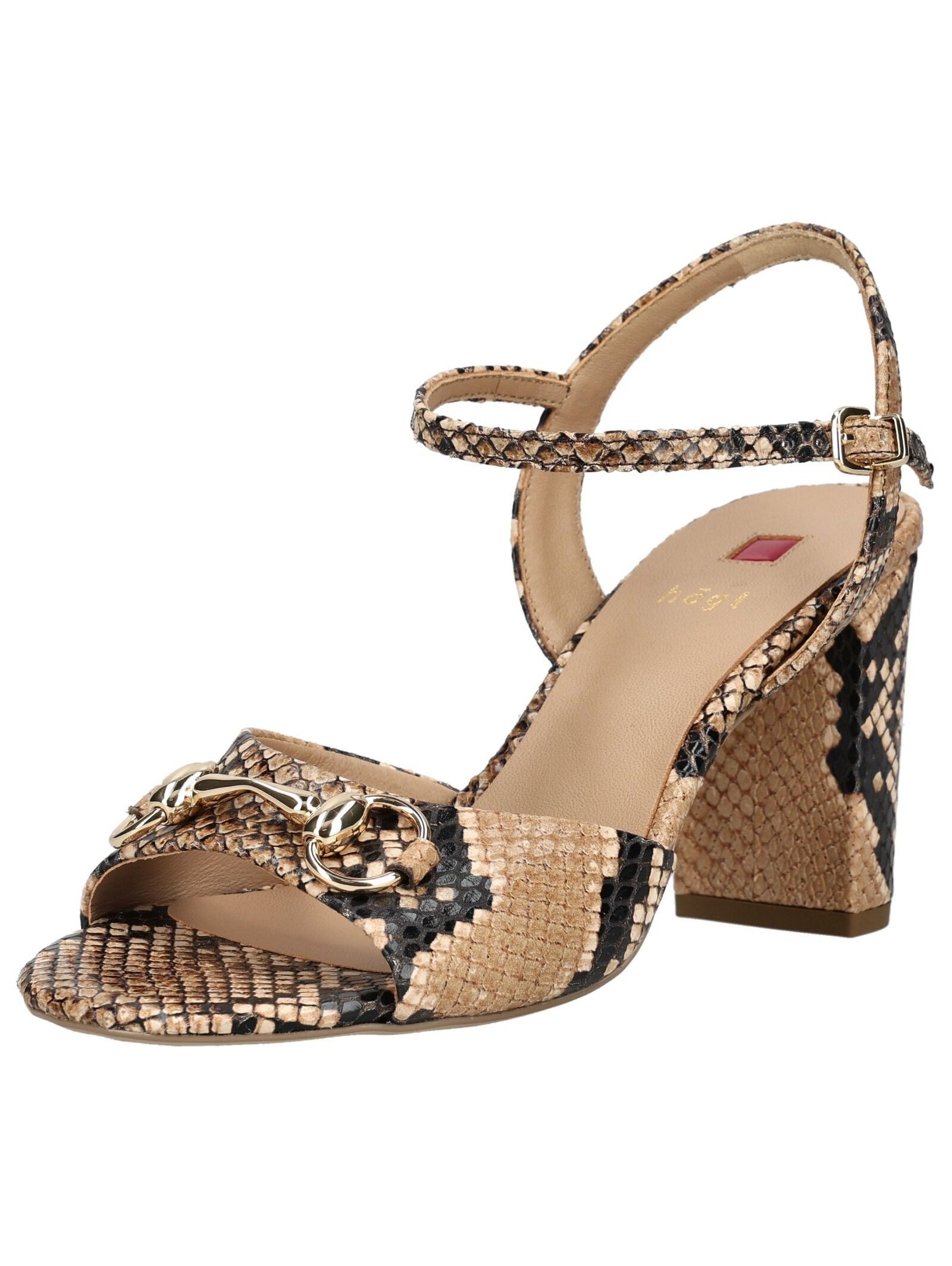 Högl Högl Sandalen Leder High-Heel-Sandalette