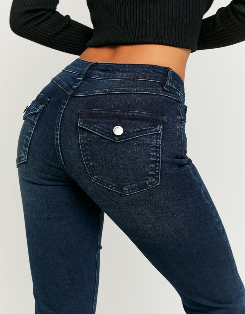 Tally Weijl Bootcut-Jeans SPADEBOOTY Baumwollmischung, Mid Waist
