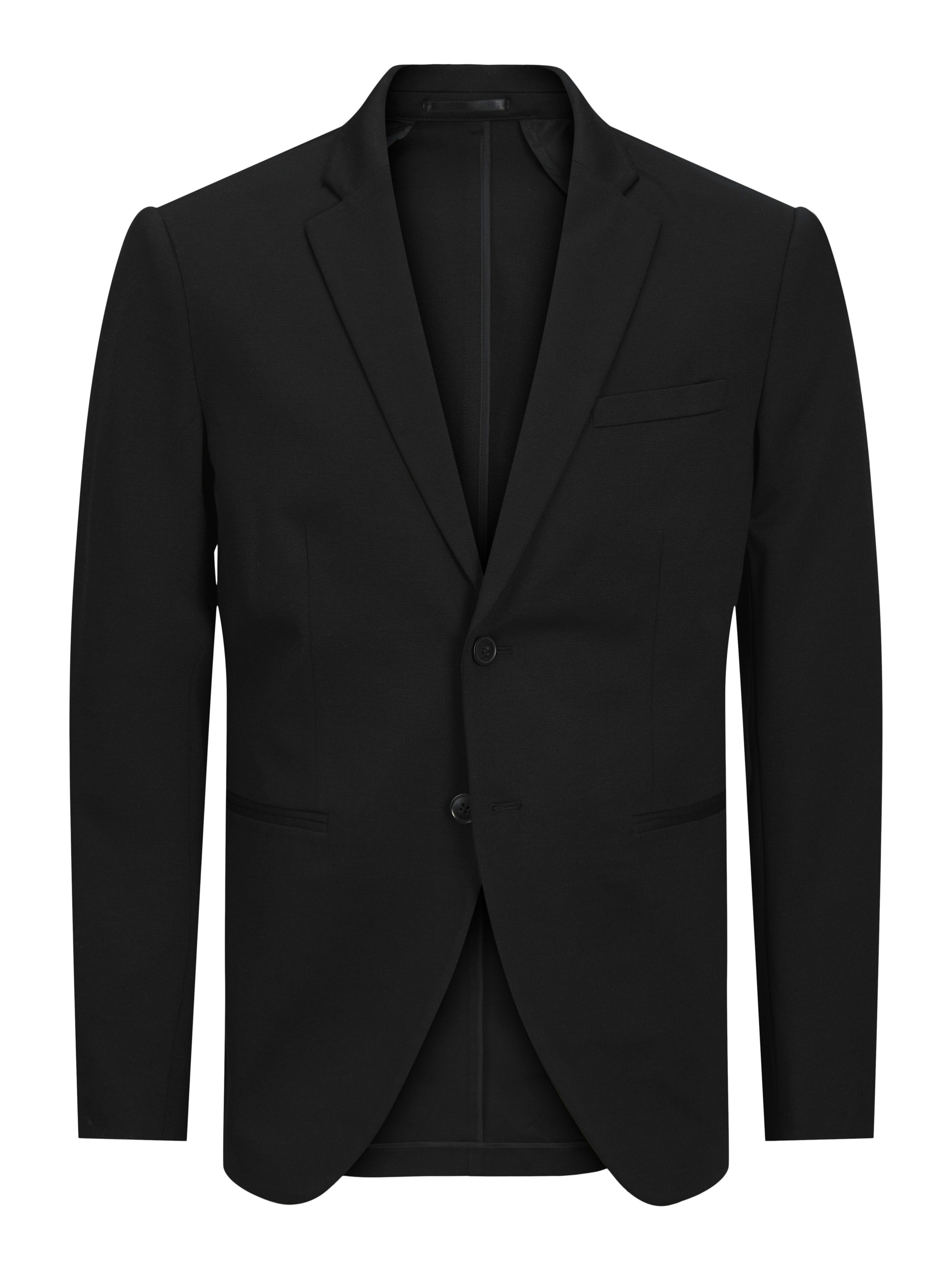 Jack & Jones Sakko JPRJAXON Jersey Blazer mit Stretch für stylischen Look meliert, modisch, slim fit, Materialmix