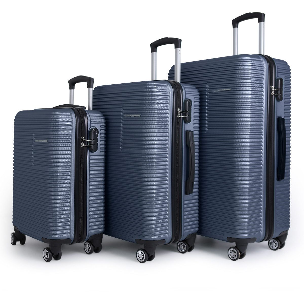 NEWCOM Hartschalen-Trolley Hartschalenkoffer / ABS Reisekoffer günstig online kaufen