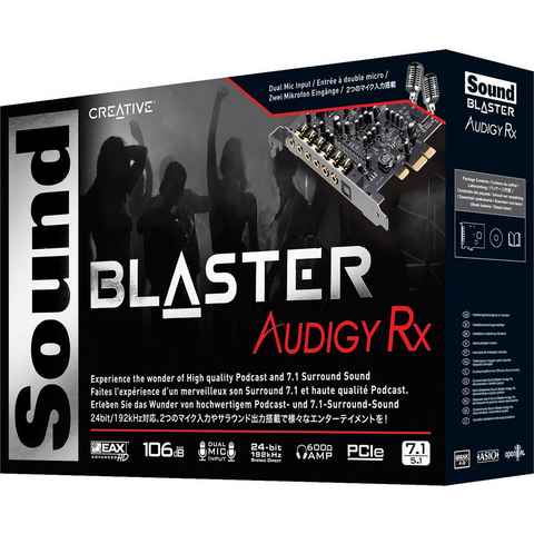 Creative Sound Blaster Audigy RX Soundkarte 7.1 Surround