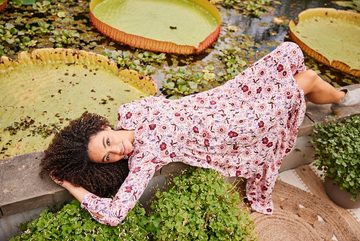 Aniston CASUAL Maxikleid mit phantasievollem Blumendruck - NEUE KOLLEKTION