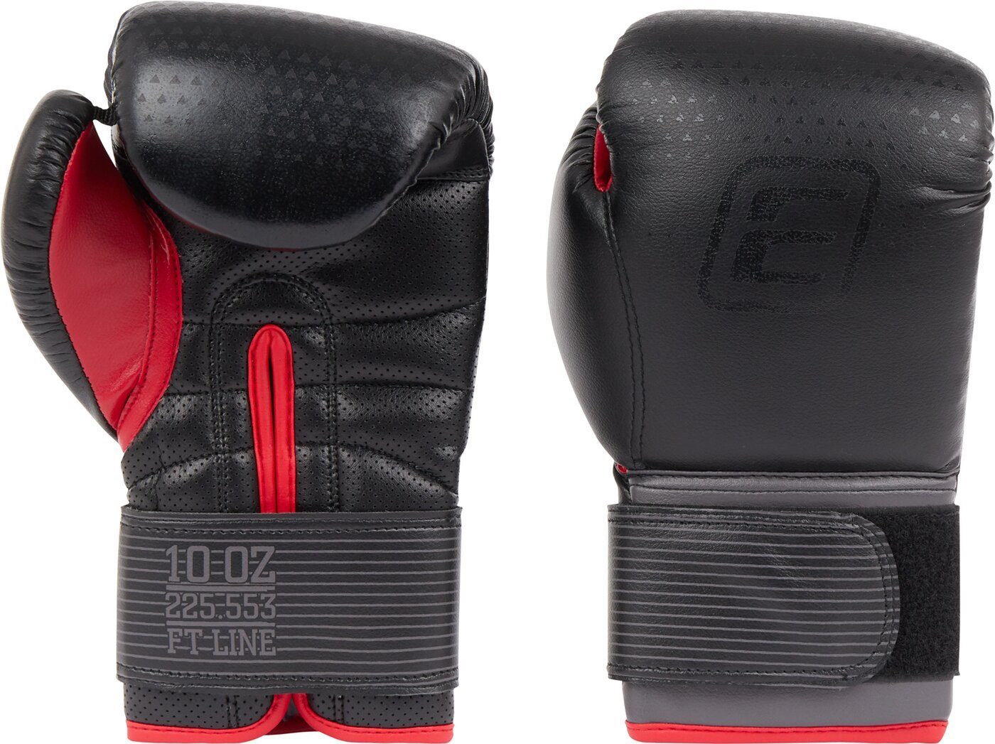 Box-Handschuh BLACK/ RED PU FT GREY/ Energetics Boxhandschuhe