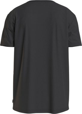 Calvin Klein T-Shirt Micro Logo aus dickem Winterjersey