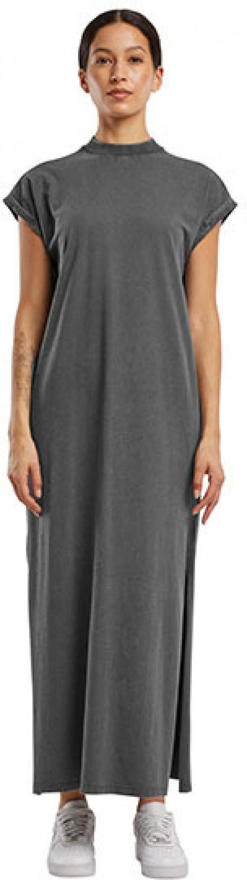 Build Your Brand Sweatkleid Ladies Vintage Long Dress Damen langes Kleid günstig online kaufen