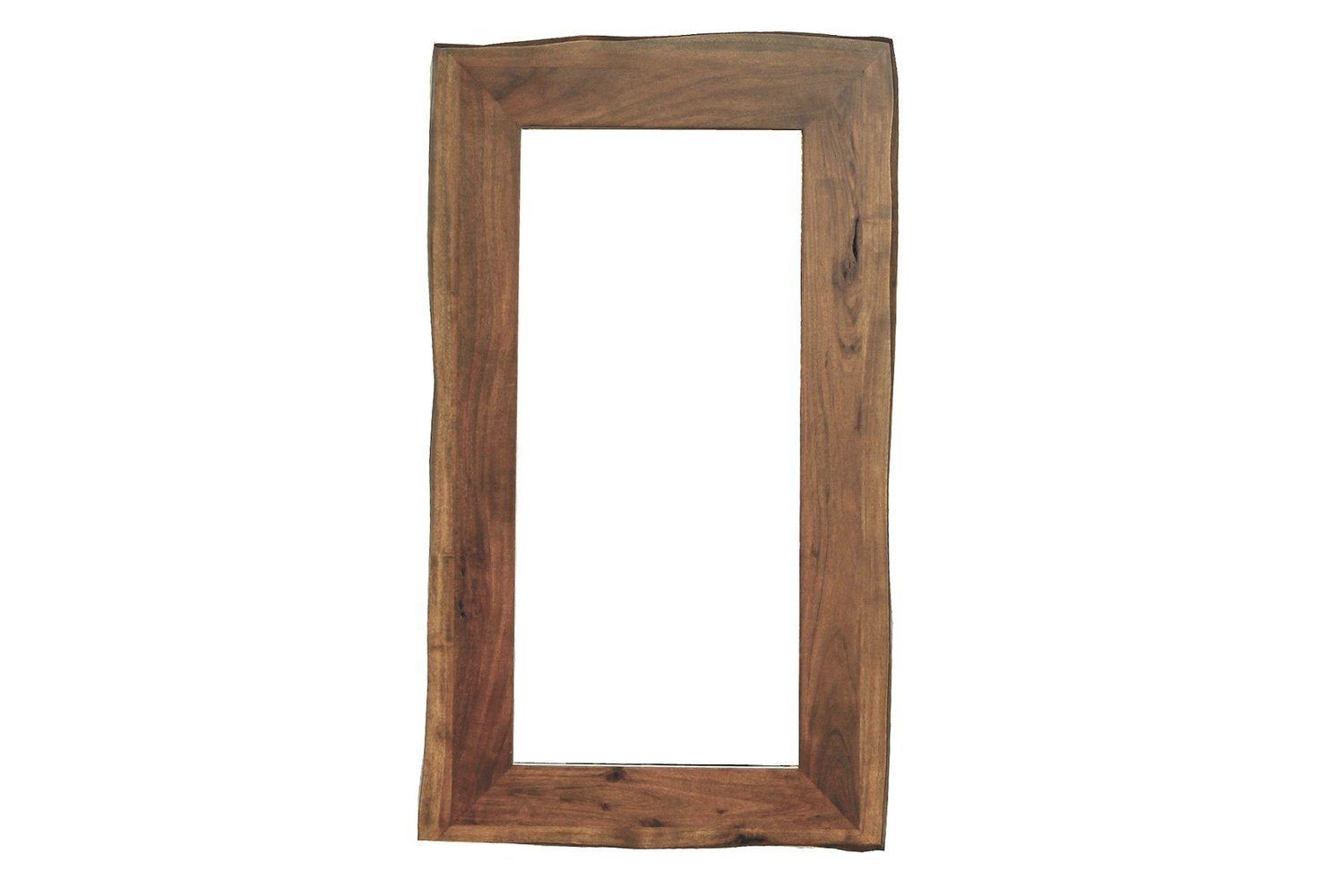 KAWOLA Garderobenspiegel Loft Edge, Spiegel Akazie Massivholz Baumkante